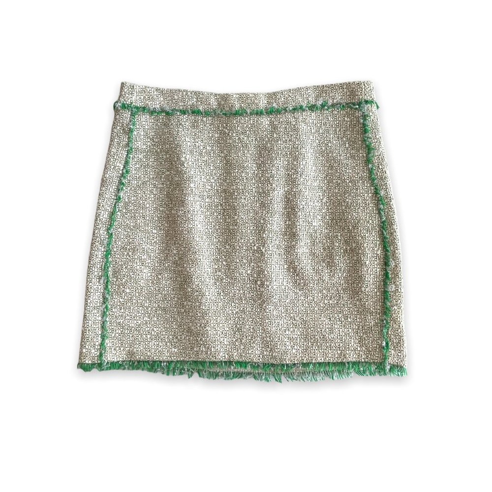 ✧ J.Crew tweed pencil mini skirt